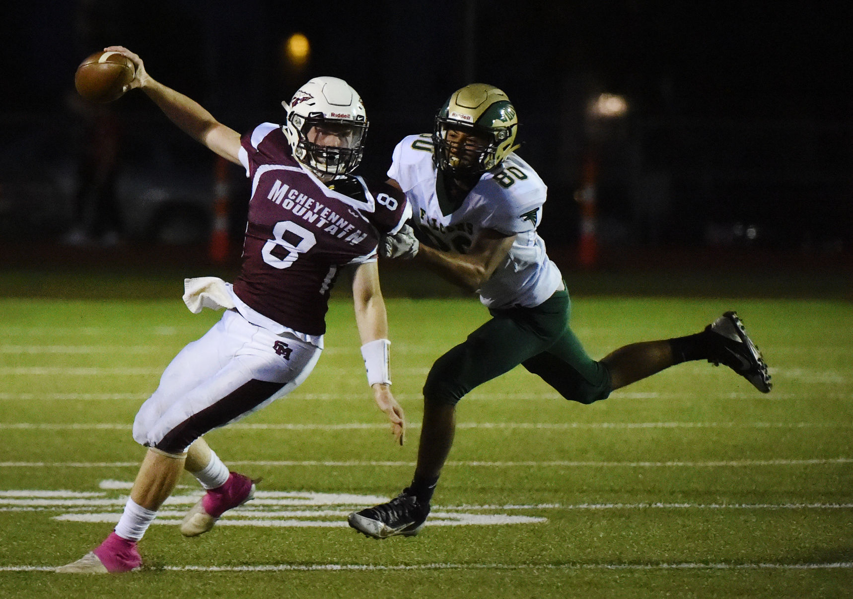 PHOTOS: Cheyenne Mountain Indians (19) Falcon High School Falcons (22)